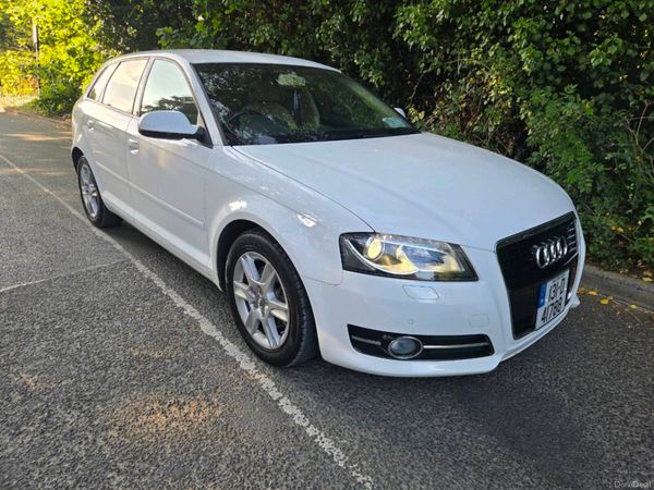 Audi A3 Hatchback, Petrol, 2013, White