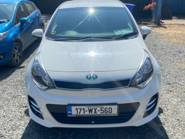 Kia Rio Hatchback, Petrol, 2017, White