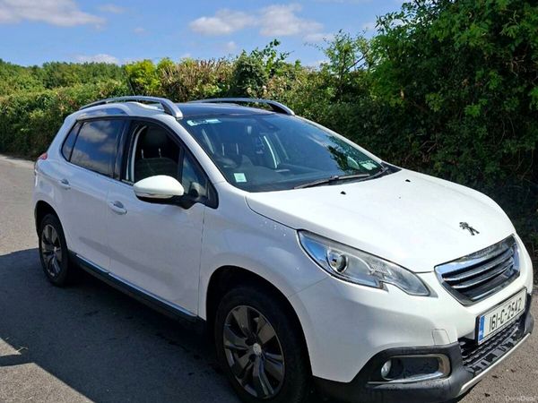 Peugeot 2008 SUV, Diesel, 2016, White