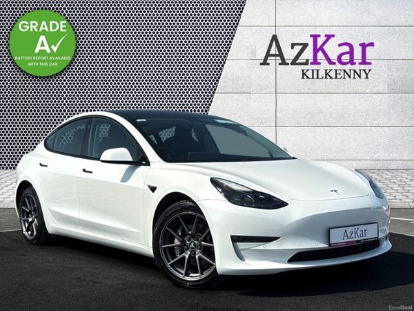 Tesla Model 3 Saloon, Electric, 2022, White