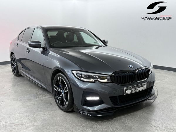 BMW 3-Series Saloon, Petrol Plug-in Hybrid, 2019, Grey