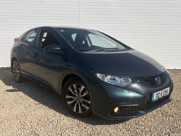 Honda Civic Hatchback, Diesel, 2013, Green