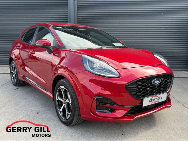 Ford Puma MPV, Petrol Hybrid, 2024, Red