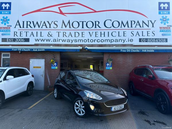 Ford Fiesta Hatchback, Petrol, 2018, Black