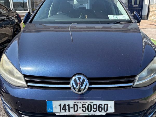 Volkswagen Golf Hatchback, Petrol, 2014, Blue