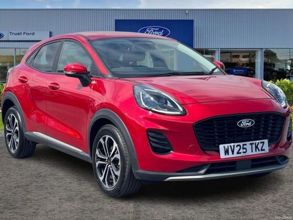 Ford Puma Hatchback, Petrol, 2025, Red