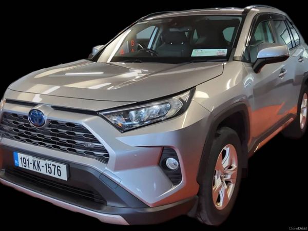 Toyota RAV4 SUV, Petrol Hybrid, 2019, Grey