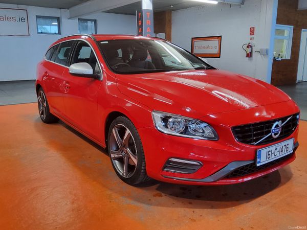 Volvo V60 Estate, Diesel, 2016, Red