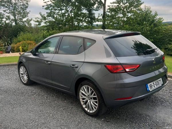 SEAT Leon Hatchback, Petrol, 2018, Grey
