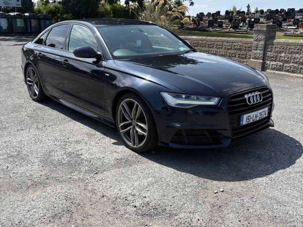 Audi A6 Saloon, Diesel, 2015, Blue