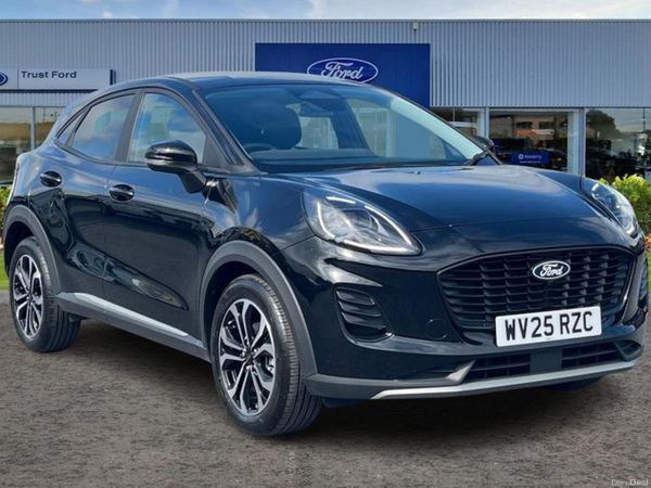 Ford Puma Hatchback, Petrol, 2025, Black