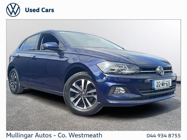 Volkswagen Polo Hatchback, Petrol, 2021, Blue
