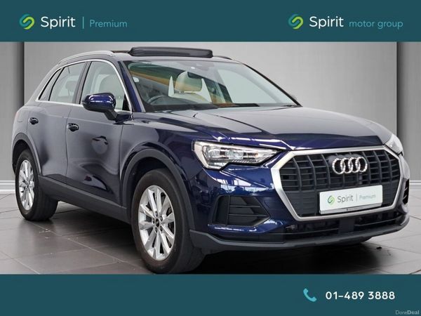 Audi Q3 SUV, Petrol Plug-in Hybrid, 2023, Blue