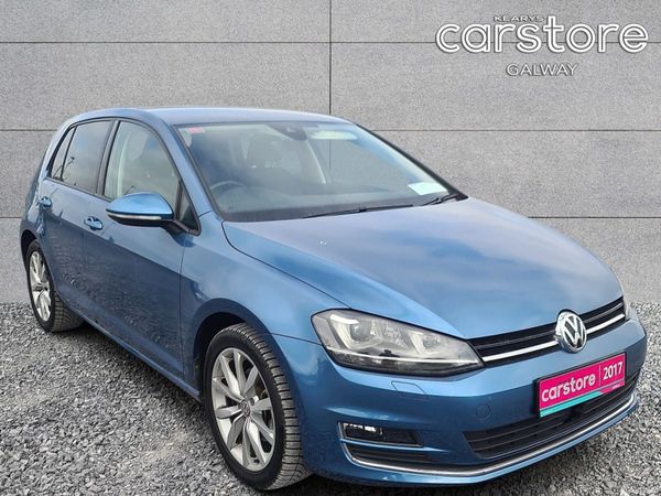 Volkswagen Golf Hatchback, Petrol, 2017, Blue