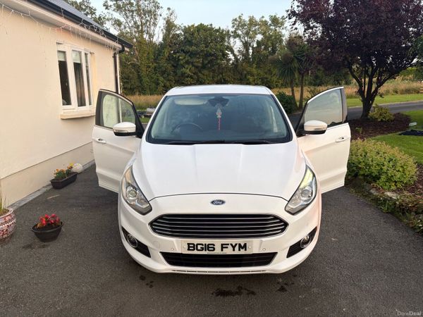 Ford S-Max MPV, Diesel, 2016, White