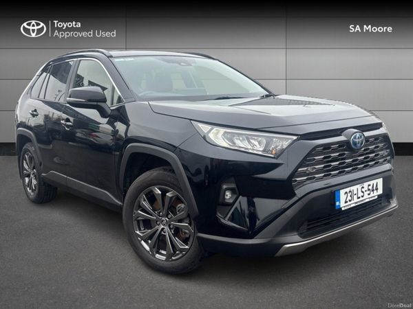 Toyota RAV4 SUV, Petrol Hybrid, 2023, Black