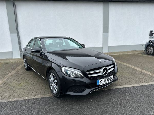 Mercedes-Benz C-Class Saloon, Petrol Plug-in Hybrid, 2017, Black