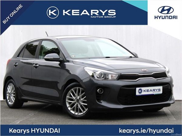 Kia Rio Hatchback, Petrol, 2018, Grey