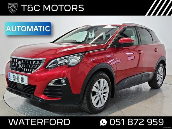 Peugeot 3008 SUV, Diesel, 2020, Red