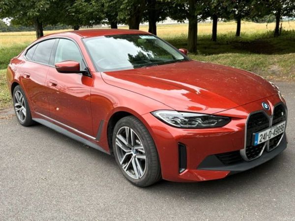 BMW i4 Coupe, Electric, 2024, Orange