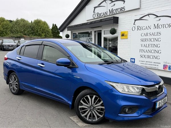 Honda Grace Saloon, Petrol Hybrid, 2018, Blue