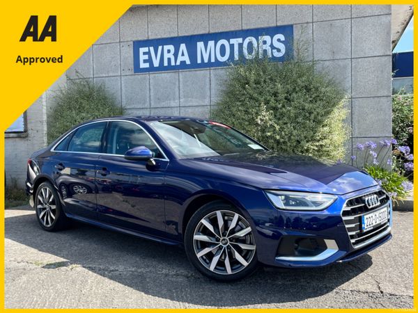 Audi A4 Saloon, Petrol, 2022, Blue