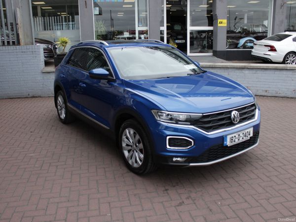 Volkswagen T-Roc SUV, Petrol, 2018, Blue