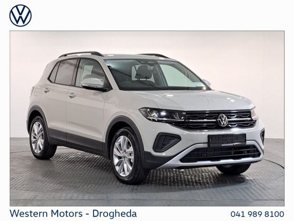 Volkswagen T-Cross SUV, Petrol, 2026, Grey