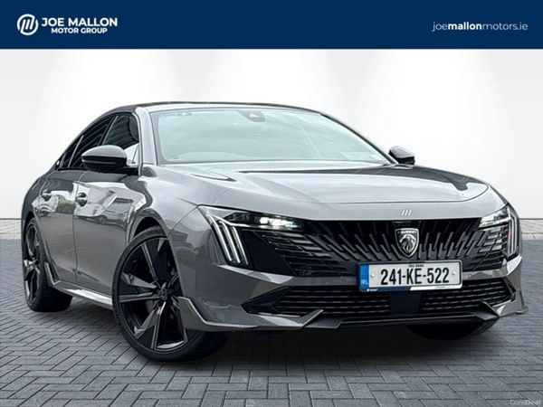 Peugeot 508 Saloon, Petrol Plug-in Hybrid, 2024, Grey