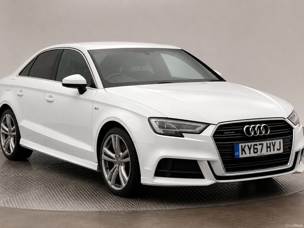 Audi A3 Saloon, Diesel, 2017, White