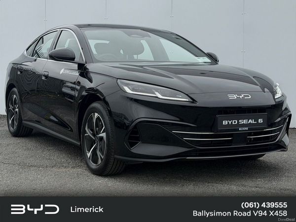 BYD Seal 6 Saloon, Petrol Plug-in Hybrid, 2026, Black