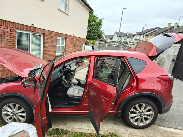 Mazda CX-5 SUV, Diesel, 2014, Red