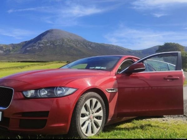Jaguar XE Saloon, Diesel, 2016, Red