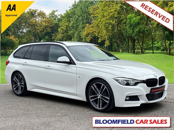 BMW 3-Series Estate, Diesel, 2017, White