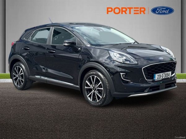 Ford Puma MPV, Petrol Hybrid, 2023, Black