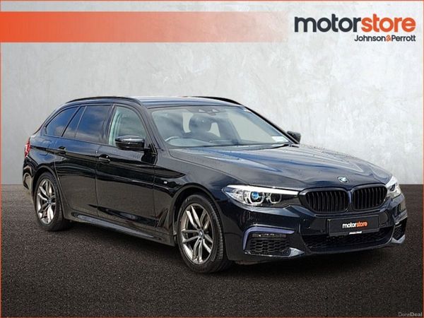 BMW 5-Series Estate, Diesel, 2019, Black