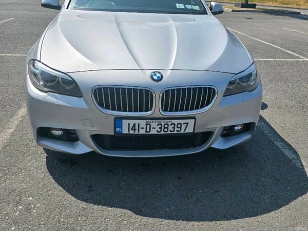 BMW 5-Series Saloon, Diesel, 2014, Silver