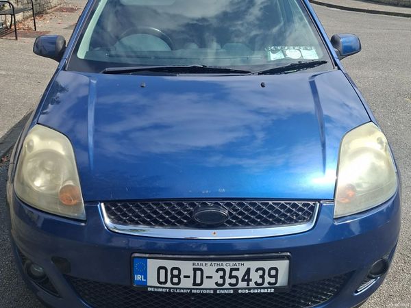 Ford Fiesta Hatchback, Petrol, 2008, Blue