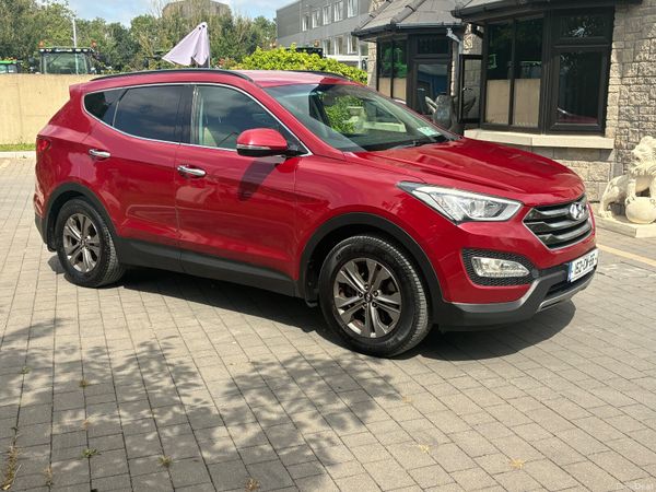 Hyundai Santa Fe SUV, Diesel, 2015, Red