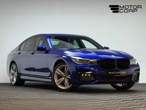 BMW 7-Series Saloon, Diesel, 2018, Blue