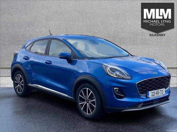 Ford Puma MPV, Petrol Hybrid, 2022, Blue