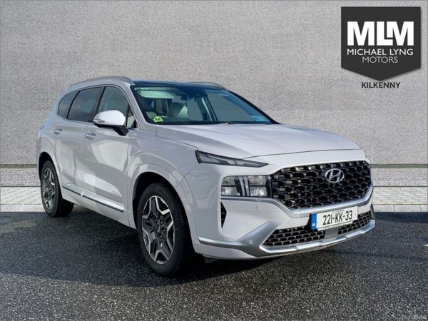 Hyundai Santa Fe SUV, Petrol Plug-in Hybrid, 2022, White