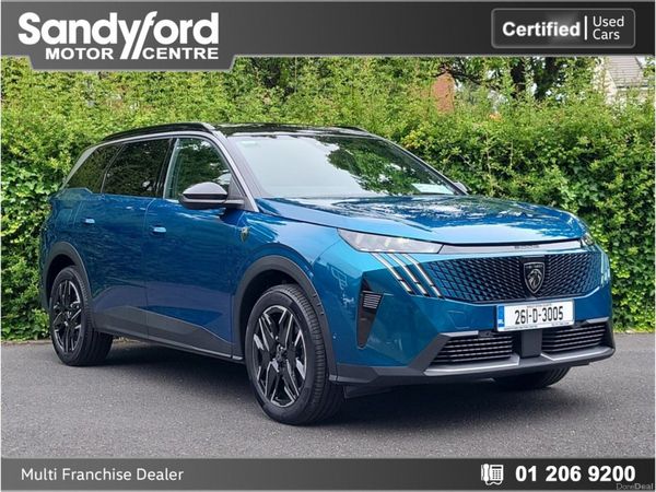 Peugeot 5008 SUV, Petrol, 2026, Blue