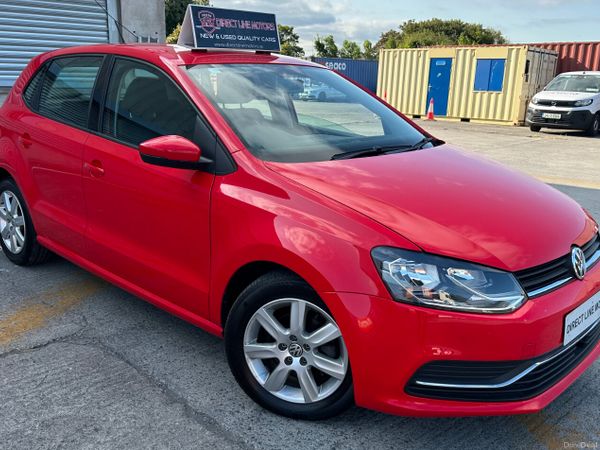 Volkswagen Polo Hatchback, Petrol, 2017, Red