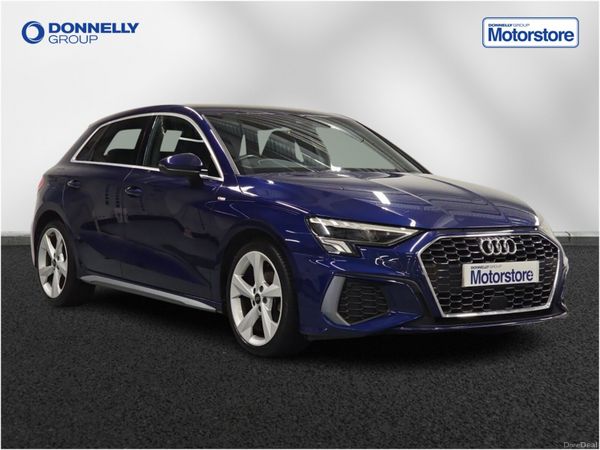Audi A3 Hatchback, Petrol, 2023, Blue