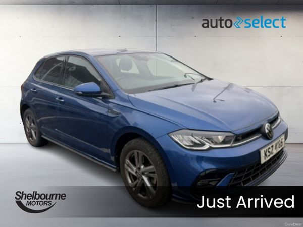 Volkswagen Polo Hatchback, Petrol, 2023, Blue