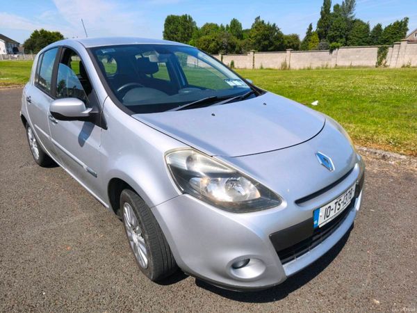 Renault Clio Hatchback, Ethanol Petrol, 2010, Silver