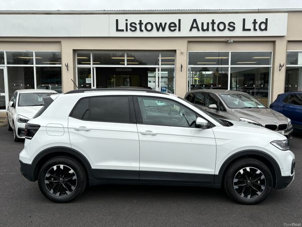 Volkswagen T-Cross SUV, Petrol, 2022, White