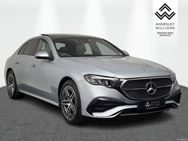 Mercedes-Benz E-Class Saloon, Diesel Plug-in Hybrid, 2024, Silver