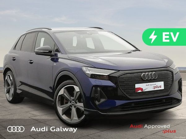 Audi Q4 e-tron SUV, Electric, 2025, Blue